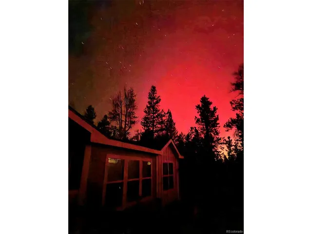 a view of outdoor space with mountain view