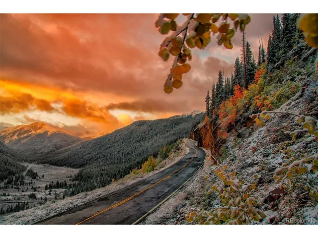 a view of an outdoor space with seating