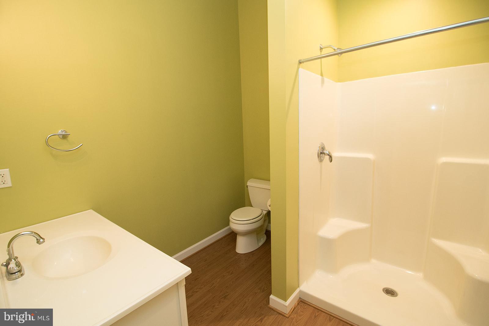 45044 Deagles Boatyard Road Tall Timbers, MD 20690 - Photo 56 of 64 a bathroom with a granite countertop sink a toilet and shower