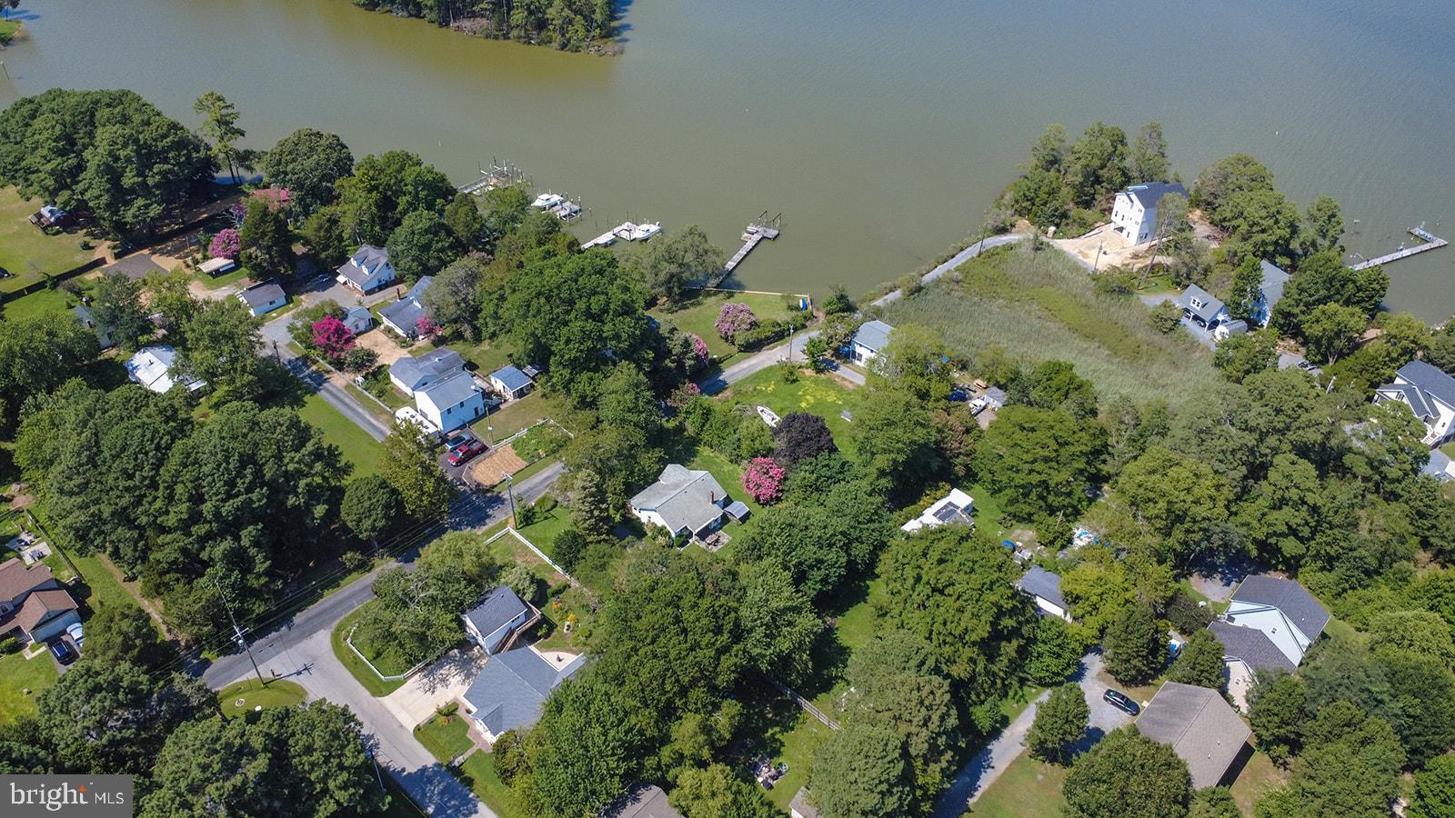 45044 Deagles Boatyard Road Tall Timbers, MD 20690 - Photo 63 of 64 an aerial view of a house