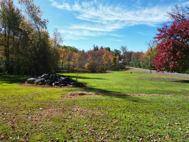 a view of a back yard