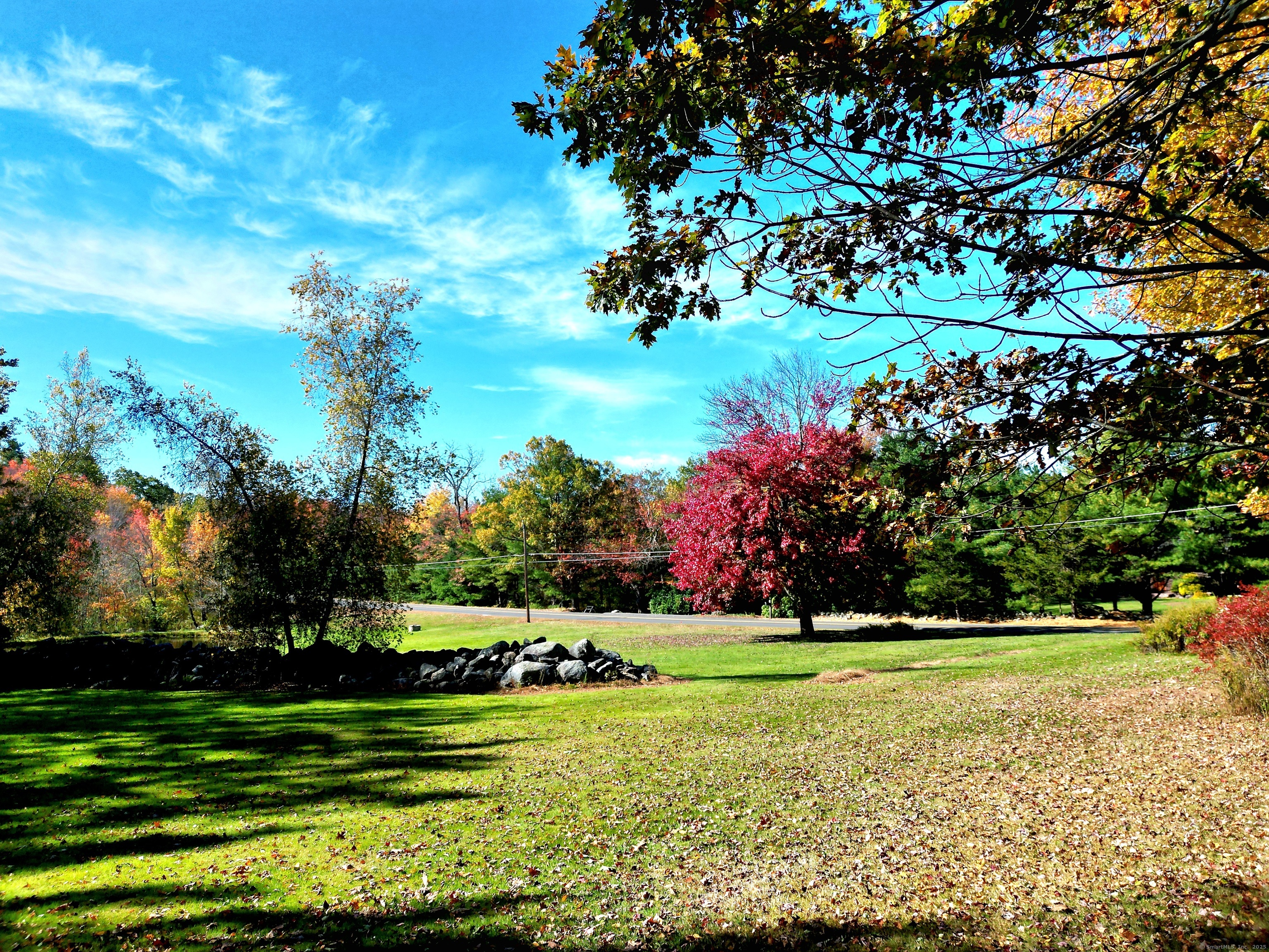 86 Case Street Granby, CT 06090 - Photo 10 of 25 a view of a golf course with a trees