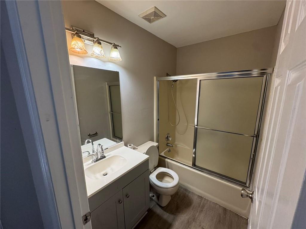 316 Ridgestone Drive Warner Robins, GA 31088 - Photo 13 of 21 a bathroom with a granite countertop sink toilet and shower
