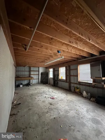 a view of storage and utility room