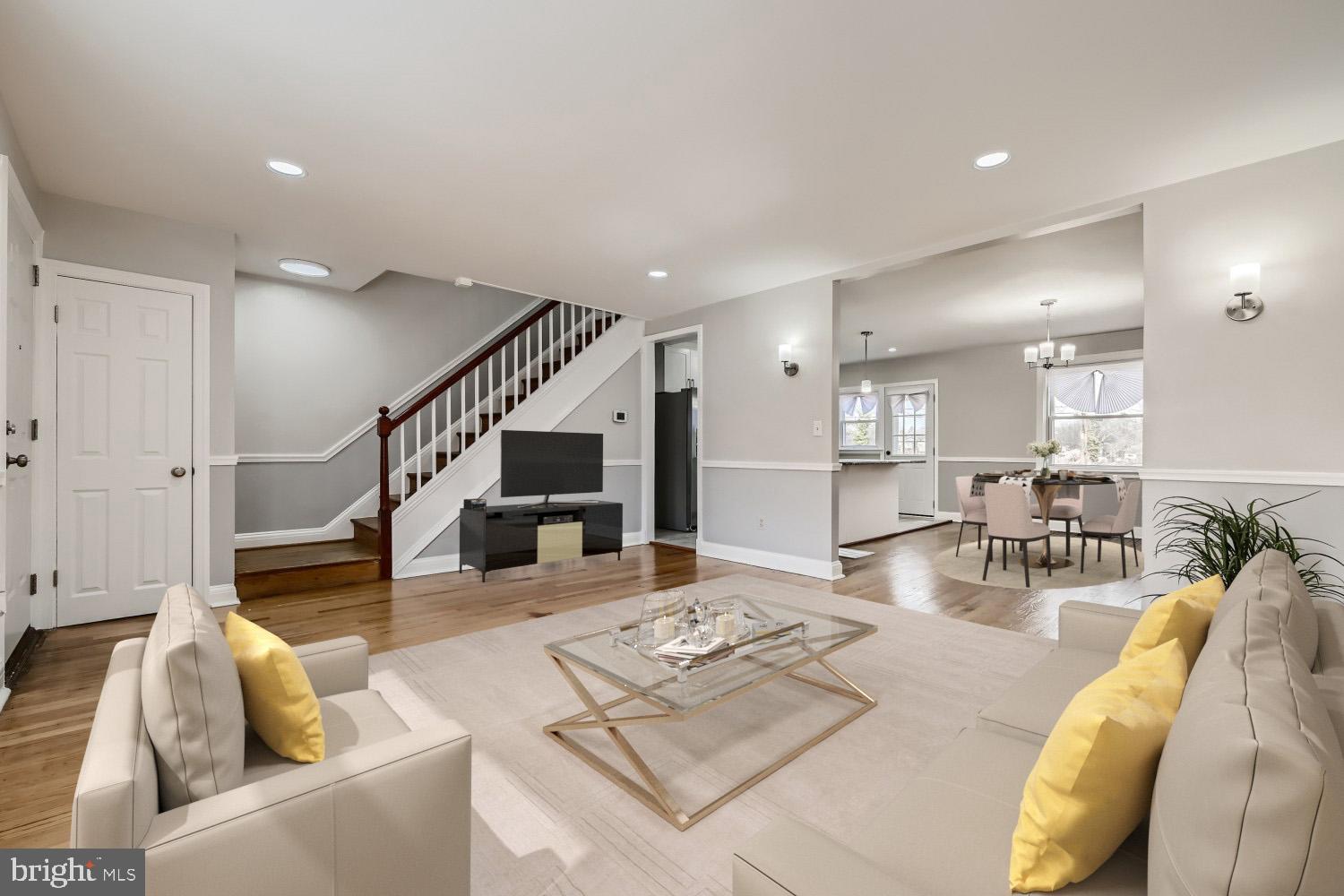 1108 Andover Road Baltimore, MD 21218 - Photo 4 of 21 Living Room- virtually staged
