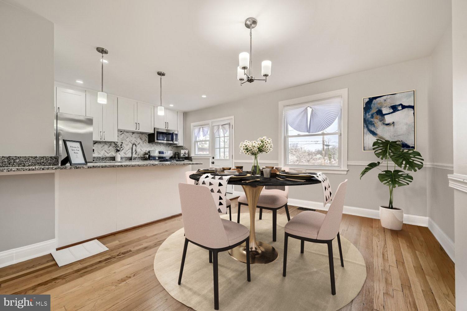 1108 Andover Road Baltimore, MD 21218 - Photo 6 of 21 Dining Room-virtually staged