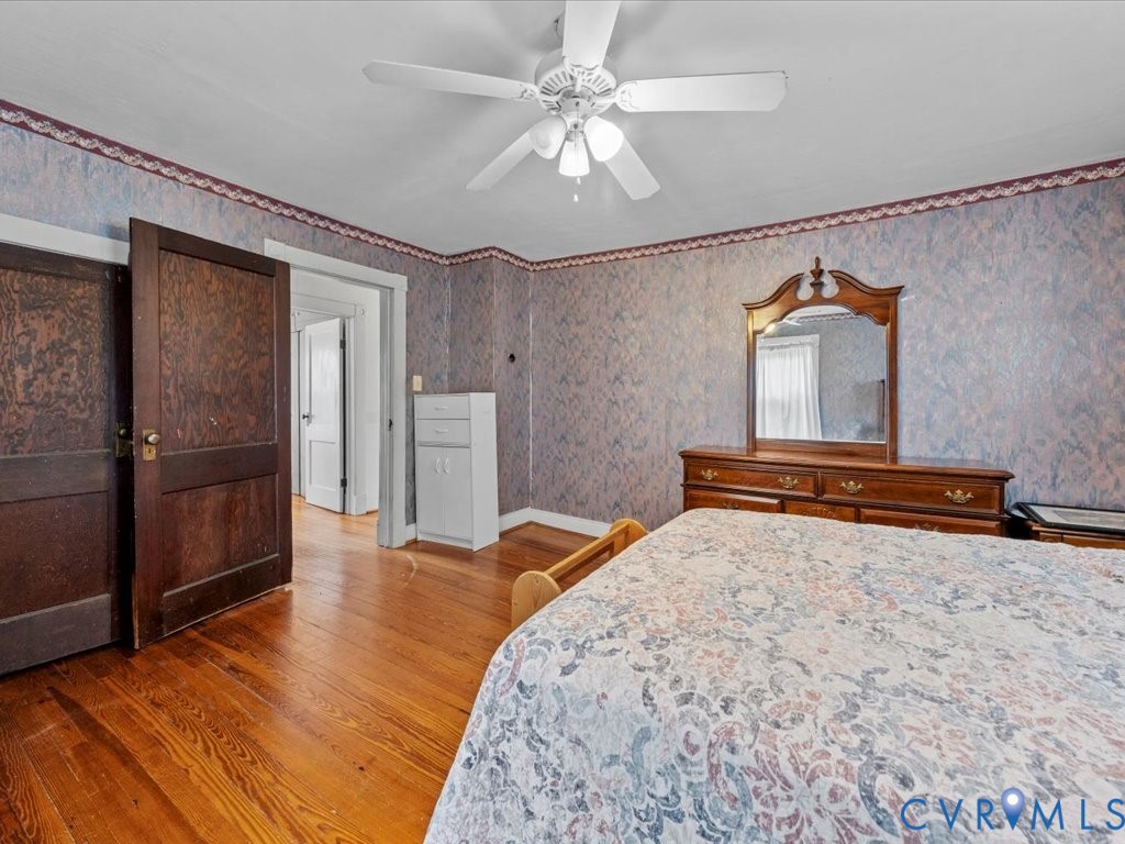 13330 Lodore Road Amelia Court House, VA 23002 - Photo 24 of 33 Bedroom featuring wood finished floors, a ceiling