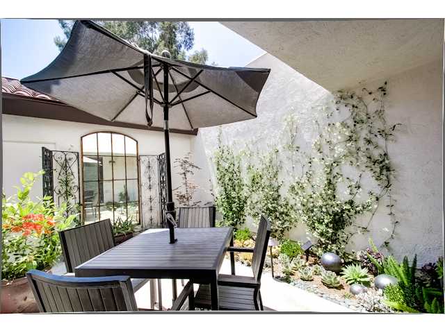 1416 Sun Valley Road Solana Beach, CA 92075 - Photo 17 of 25 Beautifully landscaped private courtyard