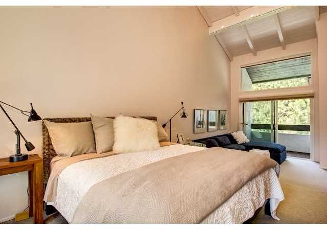 1416 Sun Valley Road Solana Beach, CA 92075 - Photo 19 of 25 Master retreat with vaulted ceilings, sitting area, and deck