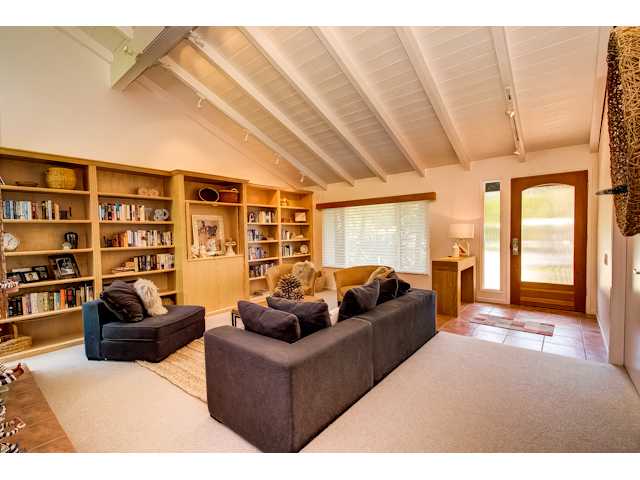 1416 Sun Valley Road Solana Beach, CA 92075 - Photo 6 of 25 Wool Berber carpet throughout, Hunter Douglas window coverings, and custom lighting