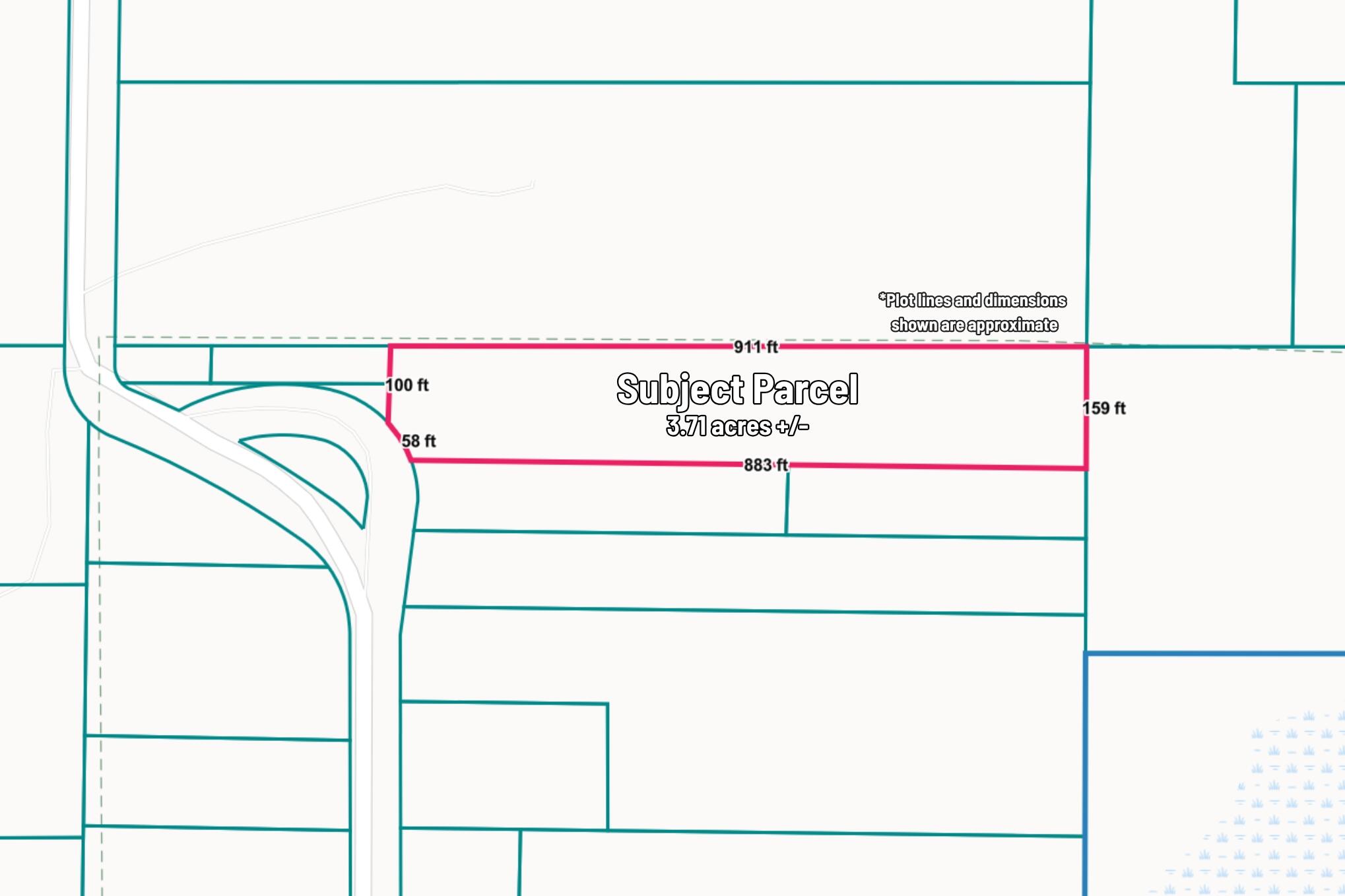 Vl South 204th Avenue Hesperia, MI 49421 - Photo 12 of 12 _VL S 204th Ave _ Approx Dim