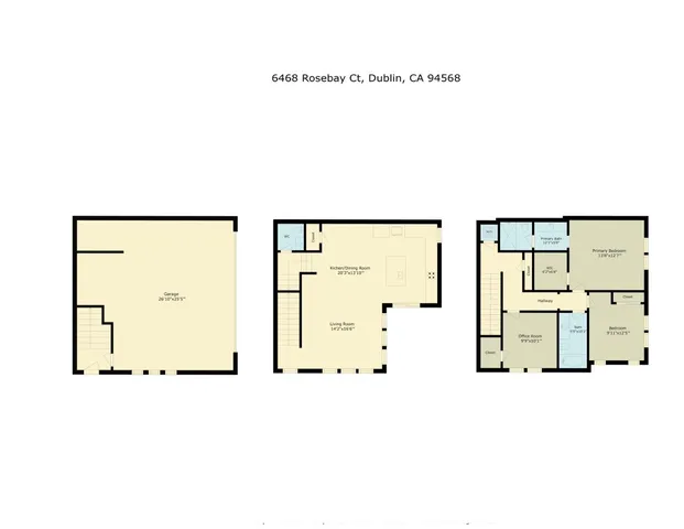 $998,000 | 6468 Rosebay Court, Dublin, CA 94568