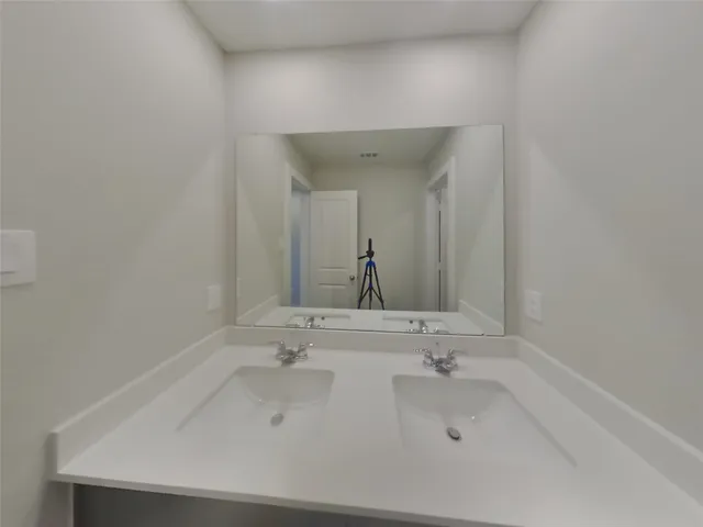a bathroom with a sink