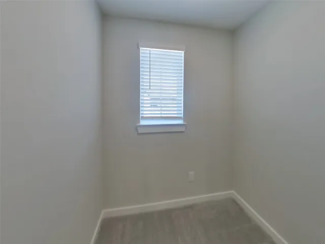 a small space with a window