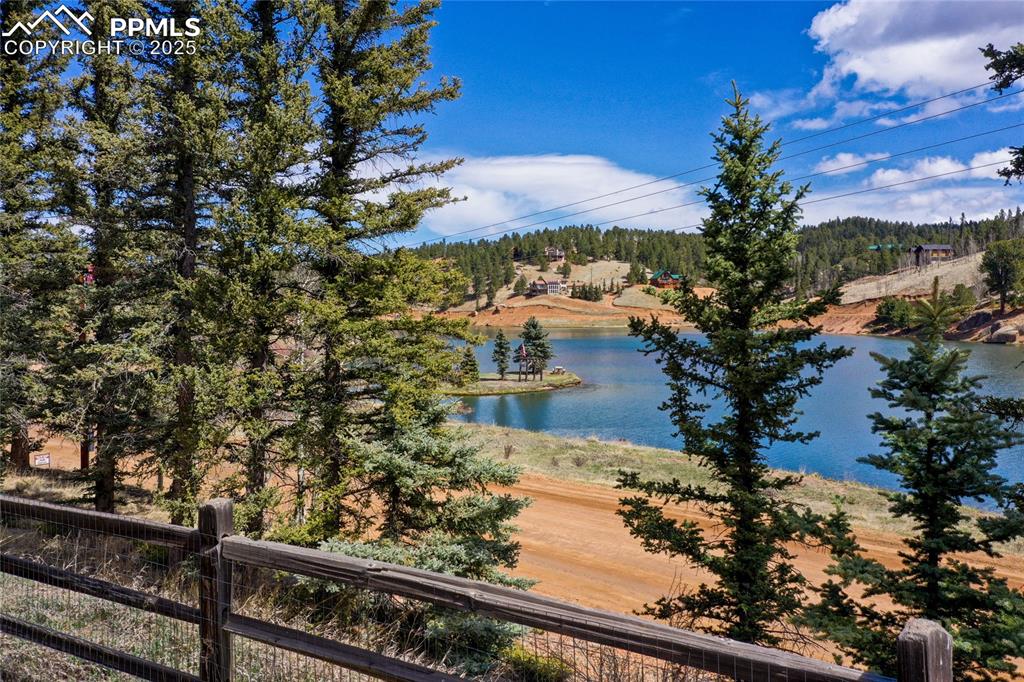 1427 Spring Valley Drive Divide, CO 80814 - Photo 13 of 50 a view of lake from a balcony