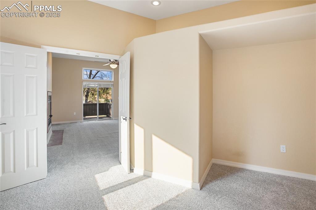1427 Spring Valley Drive Divide, CO 80814 - Photo 35 of 50 a view of a hallway with wooden floor