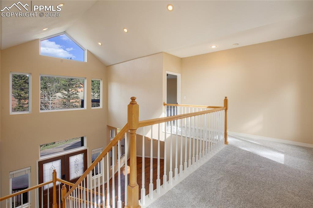 1427 Spring Valley Drive Divide, CO 80814 - Photo 39 of 50 a view of a hallway with a livingroom