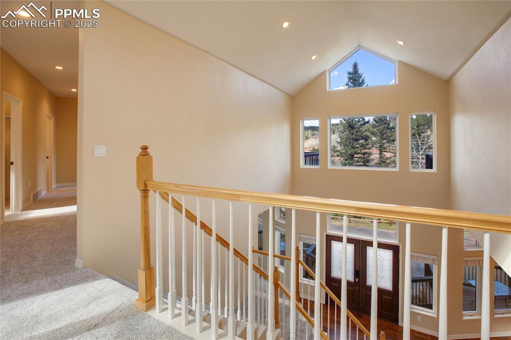 1427 Spring Valley Drive Divide, CO 80814 - Photo 40 of 50 a view of hallway with windows