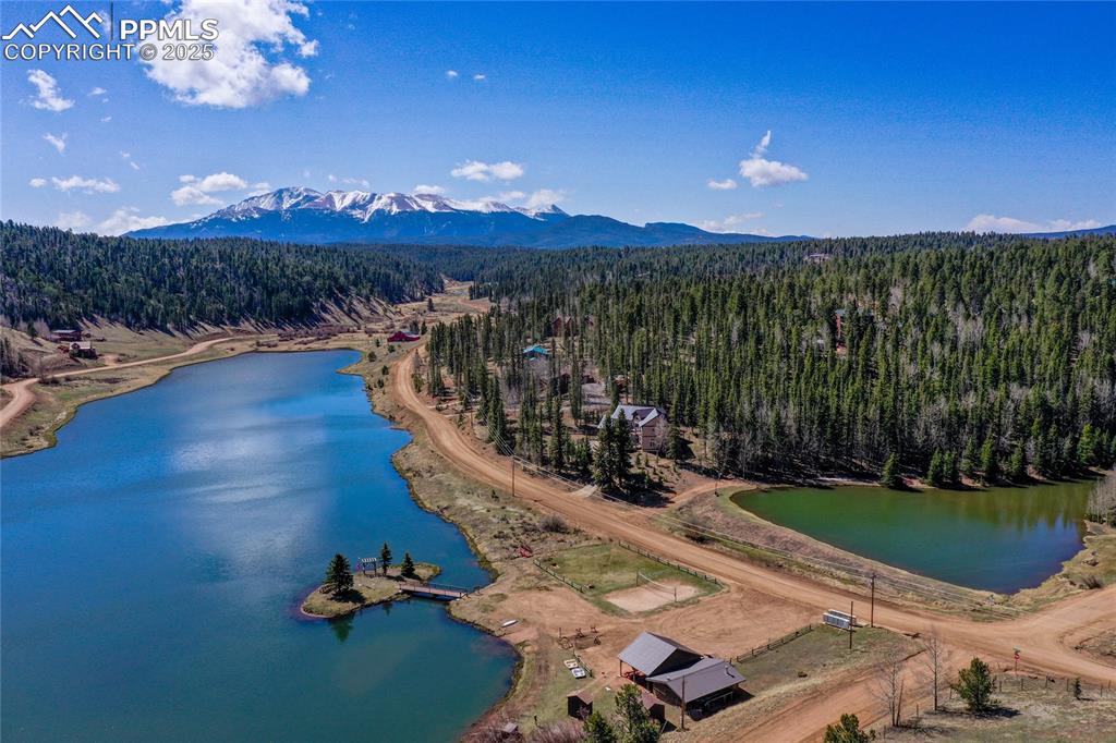 1427 Spring Valley Drive Divide, CO 80814 - Photo 6 of 50 a view of a balcony with chairs