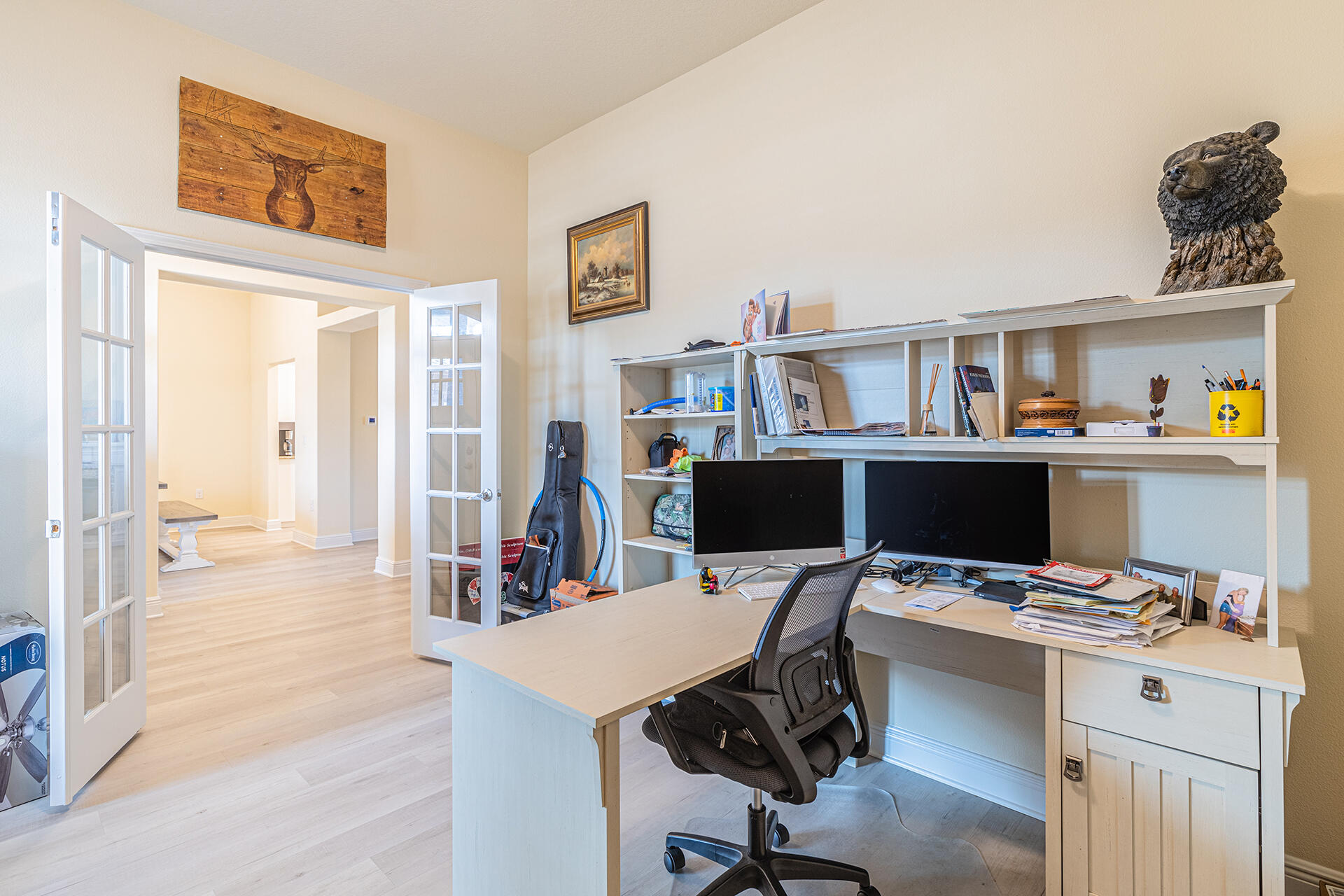 3639 Ranch Drive Crestview, FL 32539 - Photo 21 of 40 a view of a workspace with furniture and a window