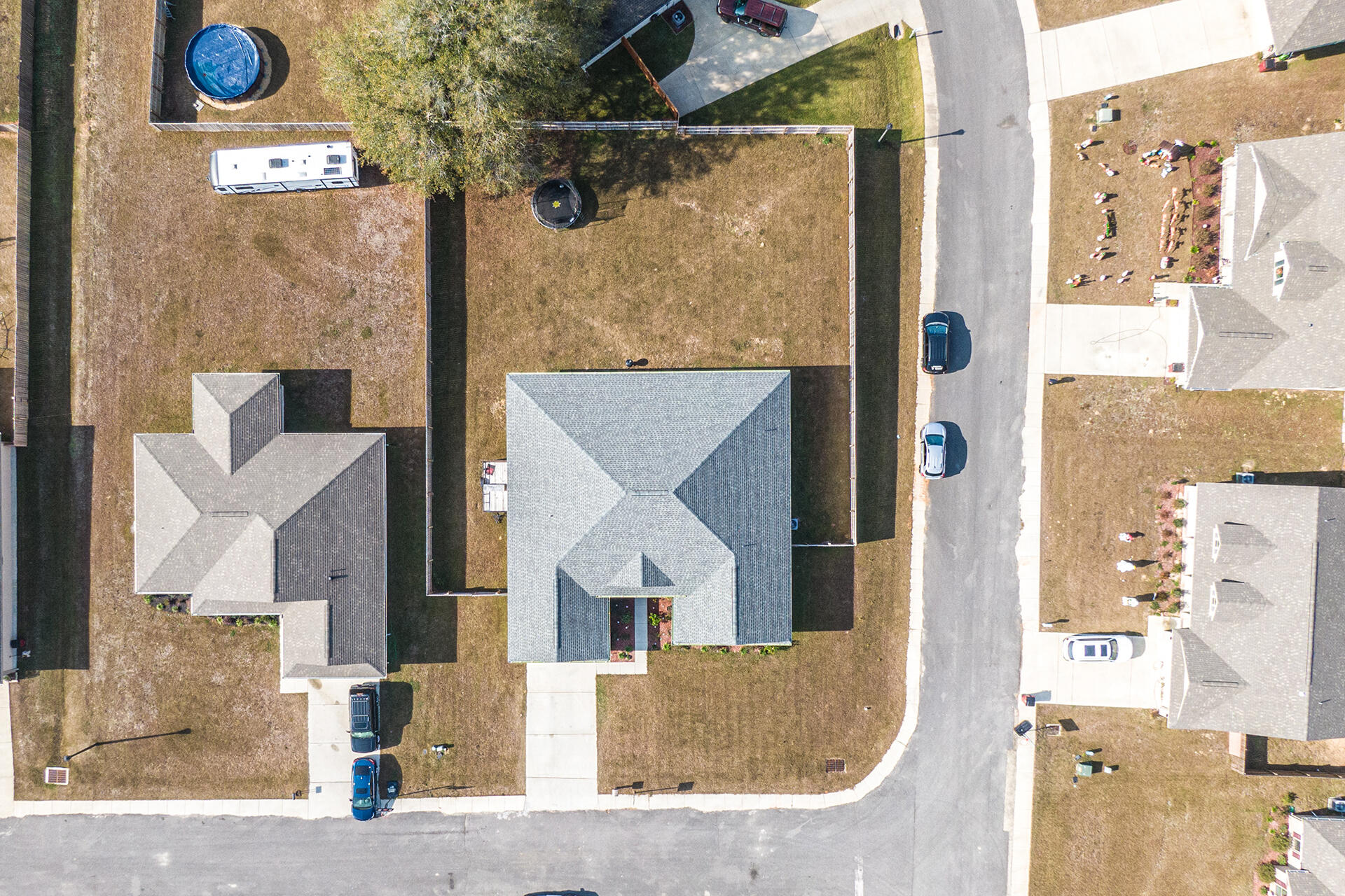 3639 Ranch Drive Crestview, FL 32539 - Photo 37 of 40 an aerial view of a house