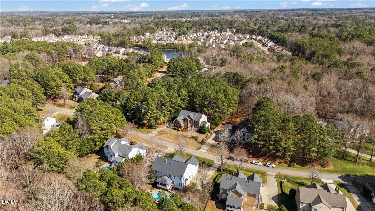 7828 Percussion Drive Apex, NC 27539 - Photo 88 of 88 an aerial view of residential houses with outdoor space
