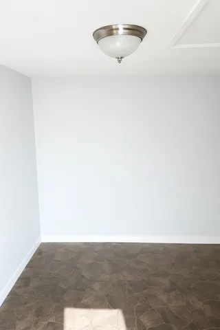 a view of an empty space