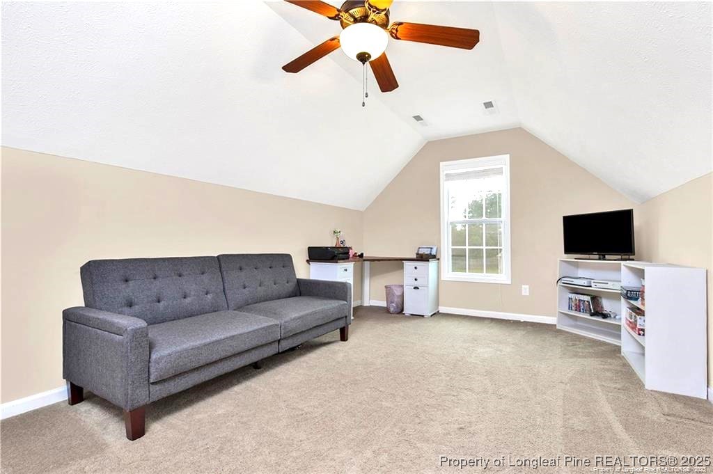265 Carolina Oaks Circle Linden, NC 28356 - Photo 31 of 31 a living room with furniture and a flat screen tv
