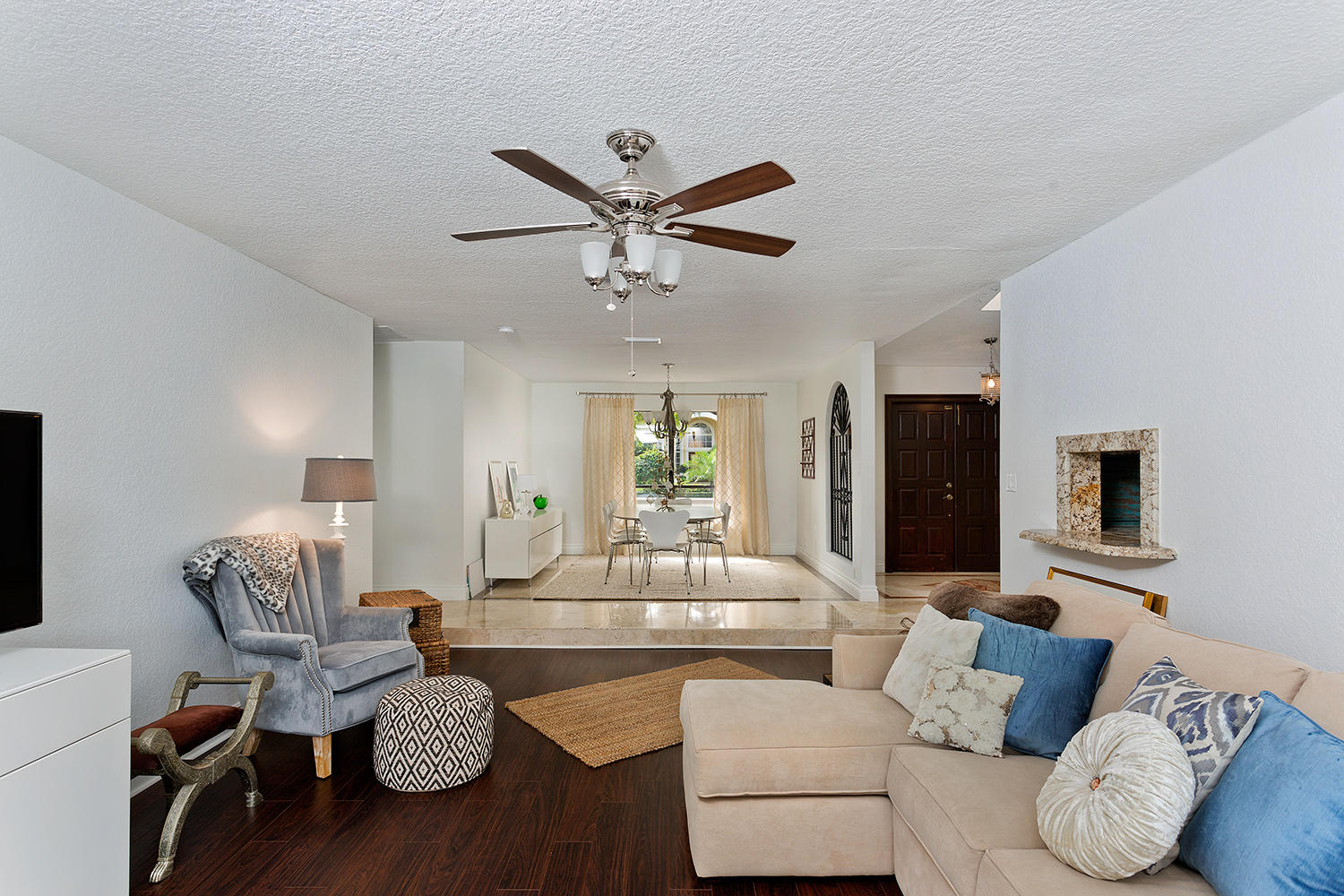 3000 Northwest 29th Road Boca Raton, FL 33431 - Photo 8 of 33 Living Room into Dining Room