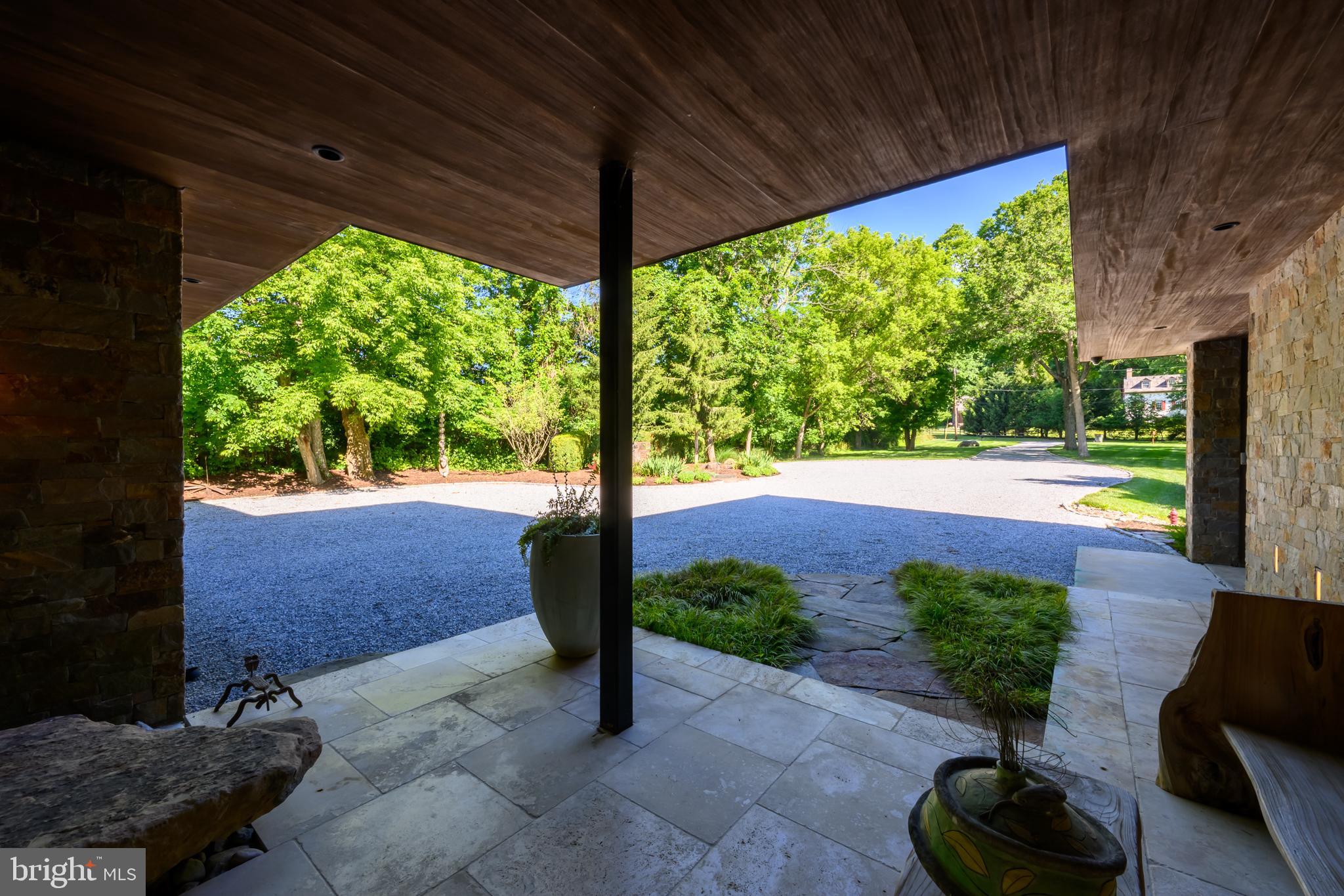 1574 Camp Linden Road West Chester, PA 19382 - Photo 6 of 61 Covered front entry & large driveway