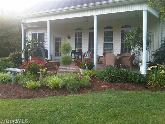 119 Manteo Road Lexington, NC 27295 - Photo 4 of 16 Other. Covered back porch with very private setting