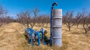a view of a pathway with a house in the background