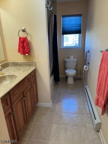 a bathroom with a sink a toilet and a shower