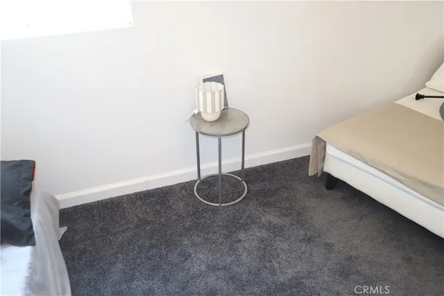 a room with a table and a chair