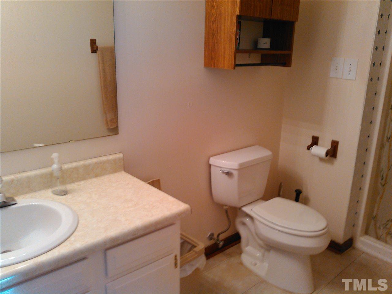 7508 Ray Road Raleigh, NC 27613 - Photo 10 of 18 a bathroom with a sink and a toilet