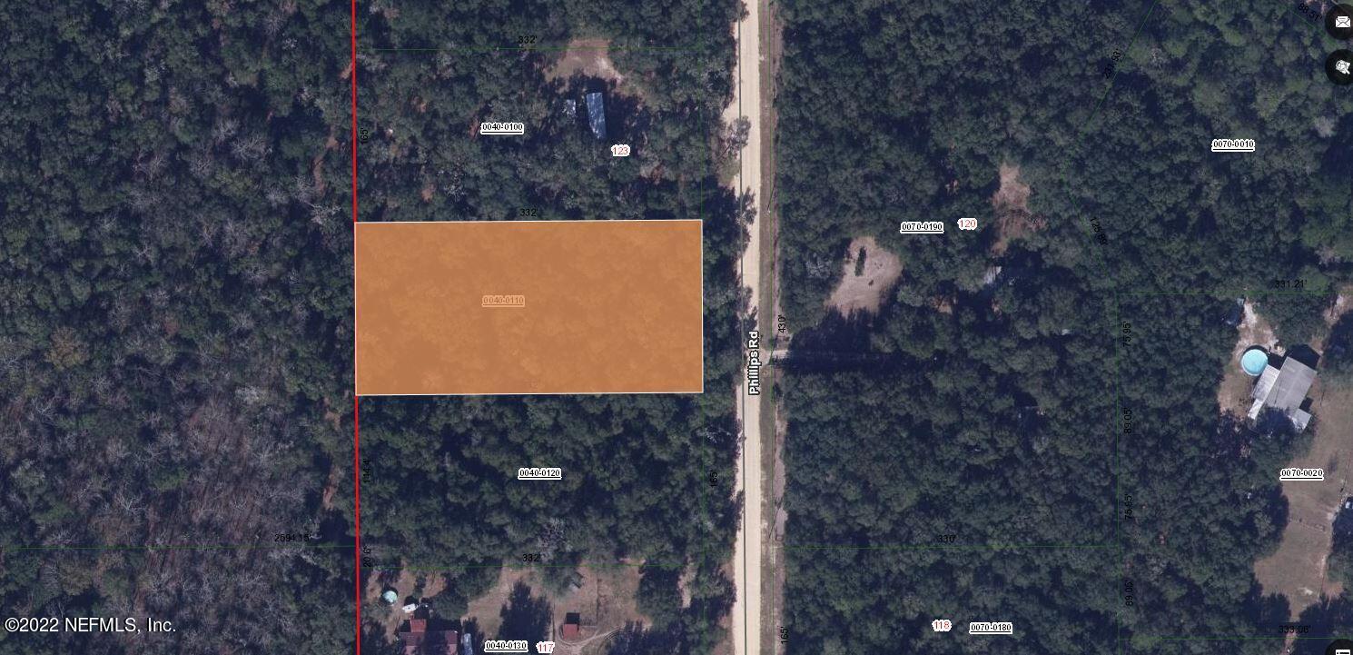 121 Phillips Road Florahome, FL 32140 - Photo 10 of 10 Arial View