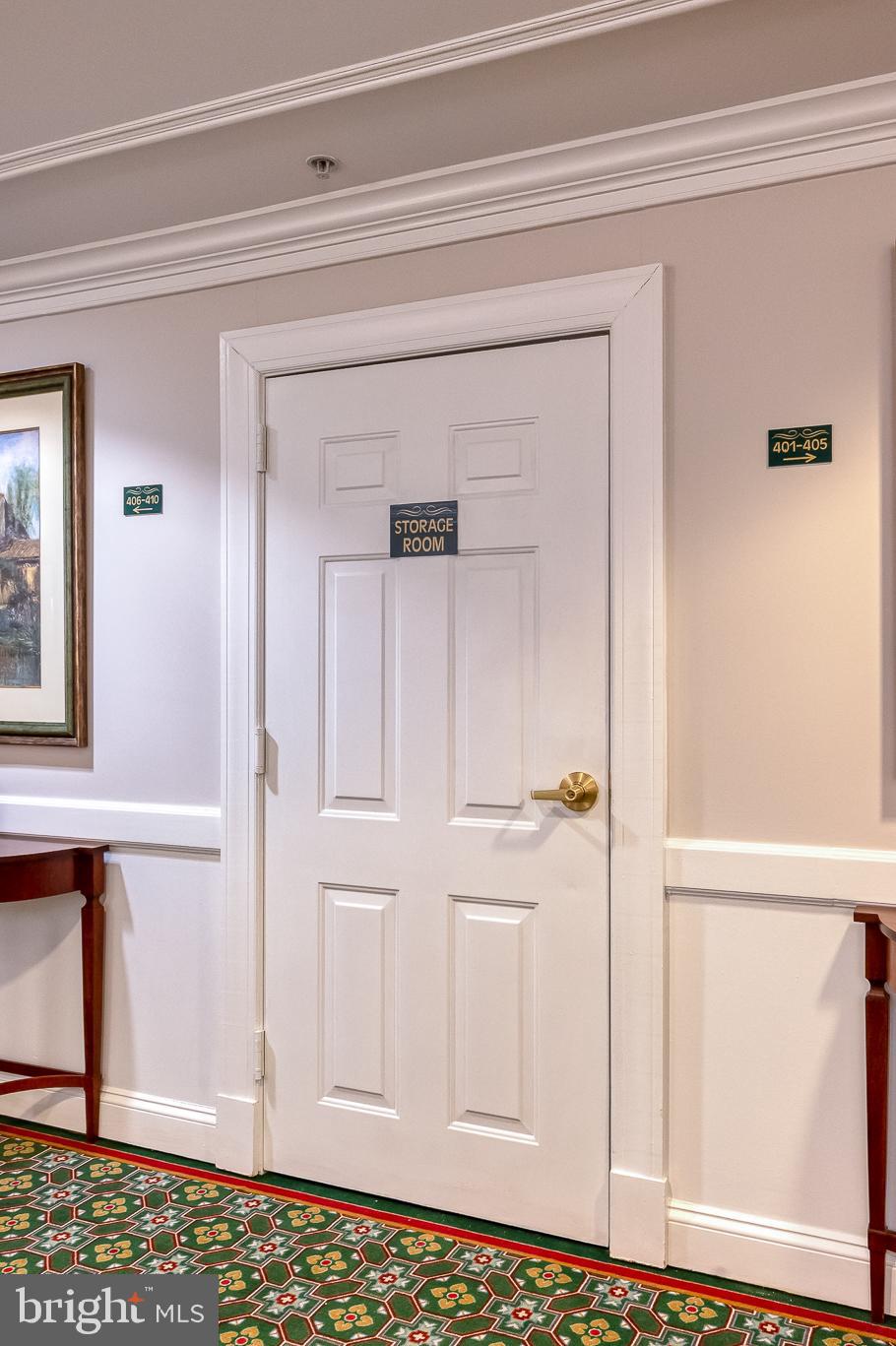 12240 Roundwood Road, Unit 405 Lutherville-Timonium, MD 21093 - Photo 45 of 51 STORAGE ROOM ON SAME LEVEL AS UNIT