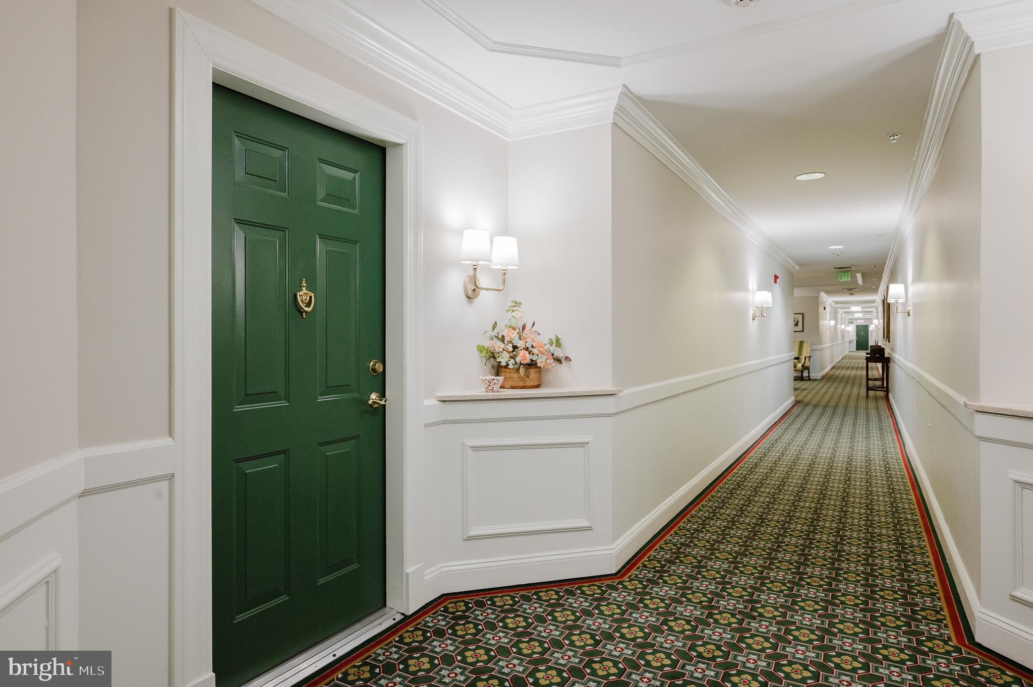 12240 Roundwood Road, Unit 405 Lutherville-Timonium, MD 21093 - Photo 5 of 51 4TH FLOOR UNIT ENTRANCE