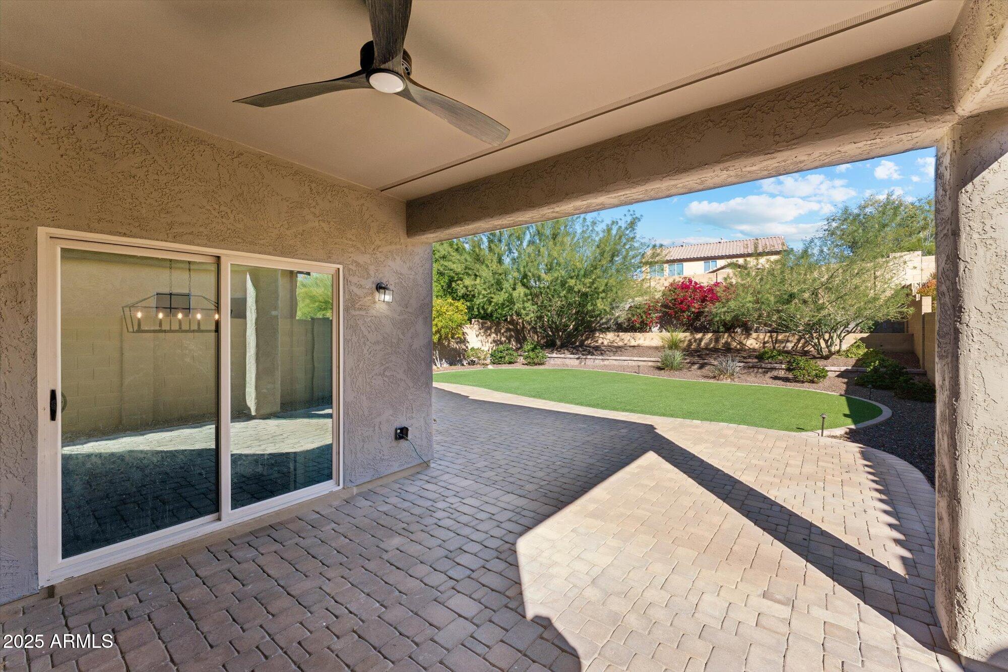 1630 West Red Bird Road Phoenix, AZ 85085 - Photo 14 of 26 Shady Covered Patio