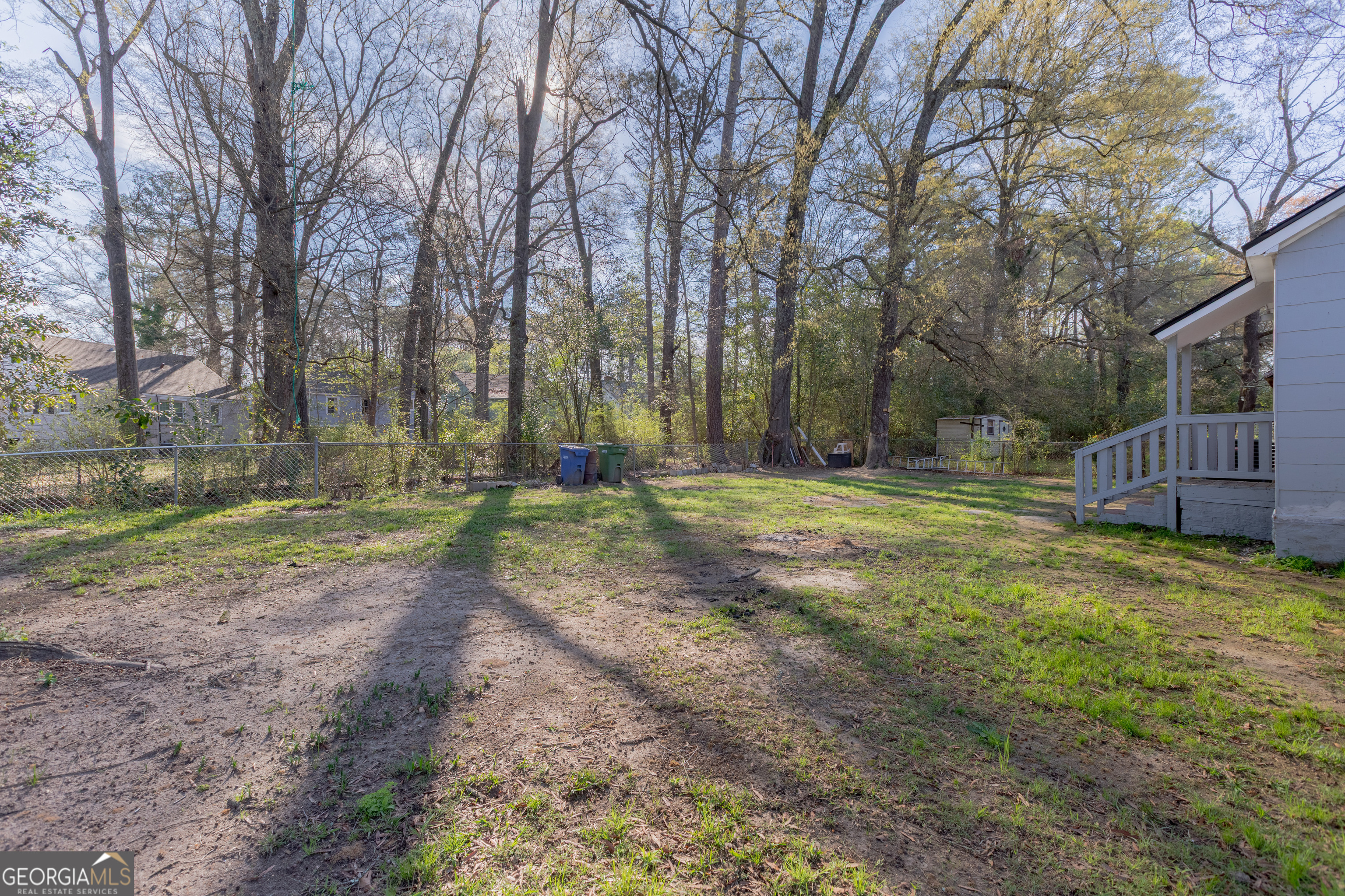 1102 Calvin Avenue Columbus, GA 31903 - Photo 18 of 18 a view of a backyard with green space