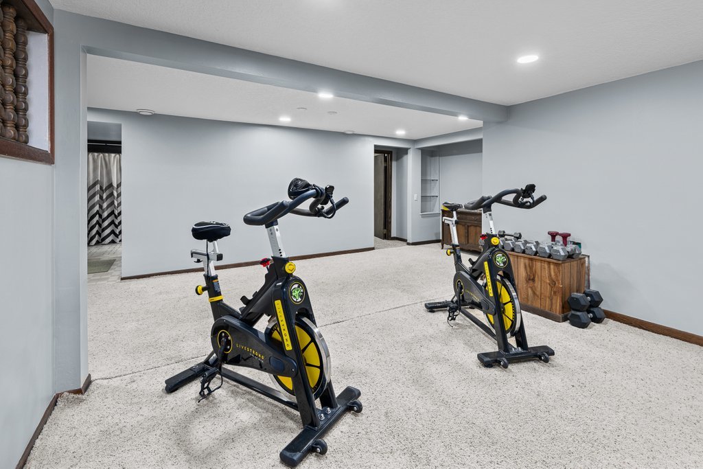 925 12th Avenue Moline, IL 61265 - Photo 26 of 36 a view of a room with gym equipment