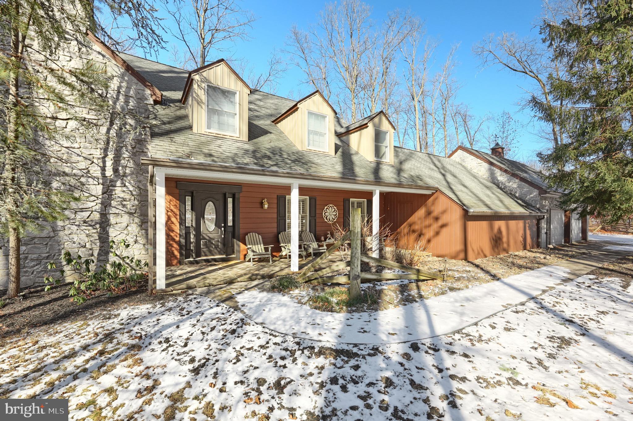 4205 Grandview Road Hanover, PA 17331 - Photo 12 of 70 Charming home nestled in a winter landscape.