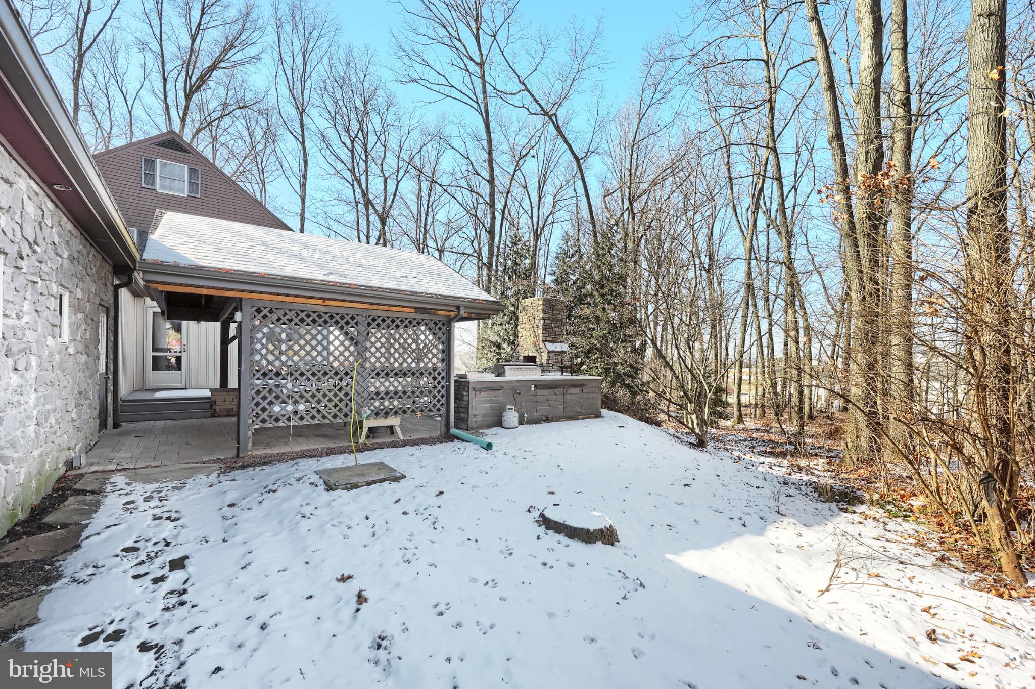 4205 Grandview Road Hanover, PA 17331 - Photo 16 of 70 Serene winter retreat nestled among trees.