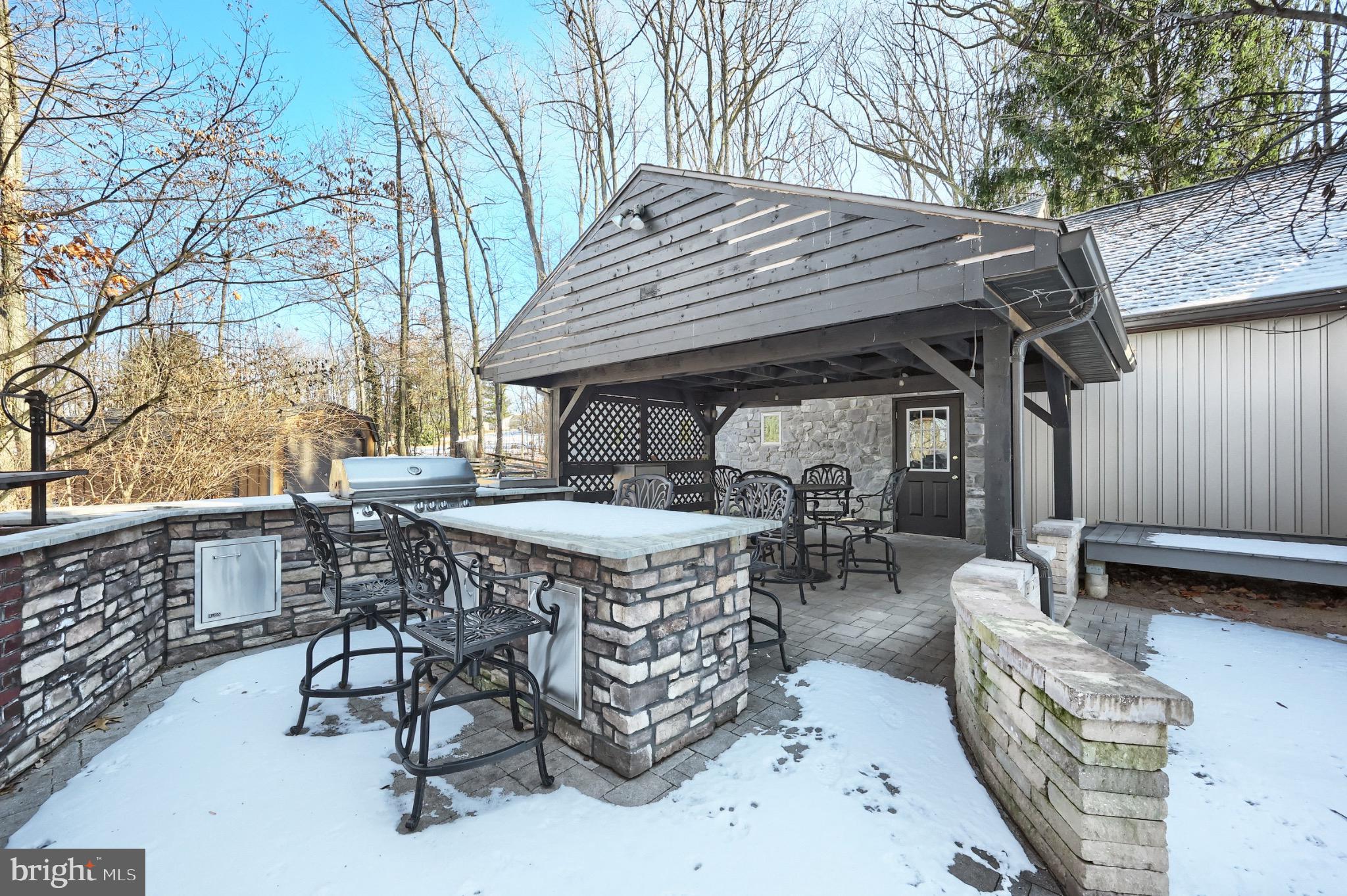 4205 Grandview Road Hanover, PA 17331 - Photo 19 of 70 Charming outdoor retreat in winter's embrace.