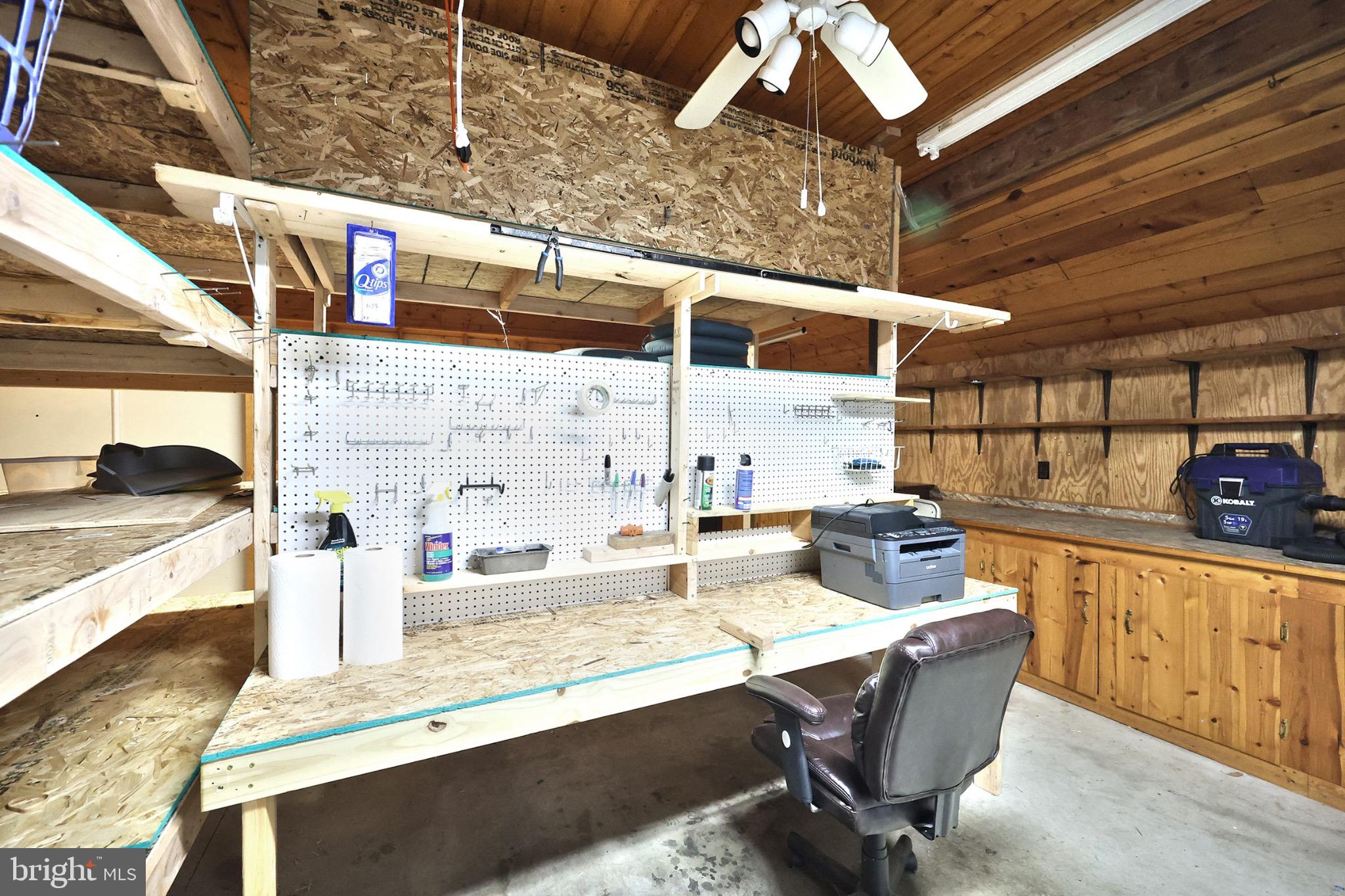 4205 Grandview Road Hanover, PA 17331 - Photo 38 of 70 Spacious workshop with organized workspace.