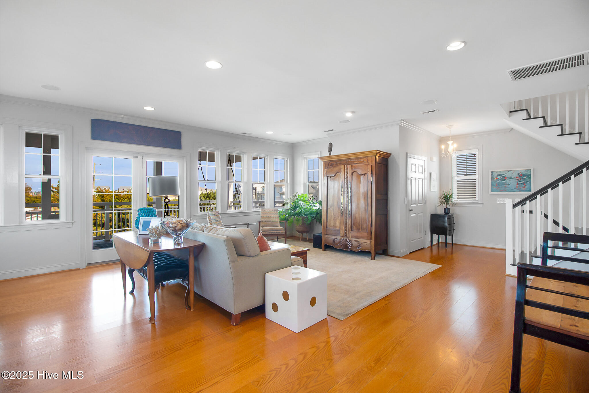 301 Old Causeway Road Atlantic Beach, NC 28512 - Photo 4 of 66 Living room w AB bridge views