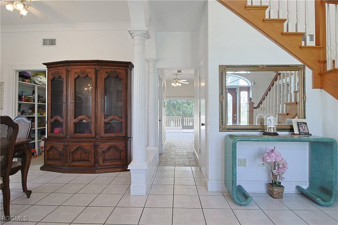 21810 Pearl Street Alva, FL 33920 - Photo 14 of 50 a view of hallway with furniture