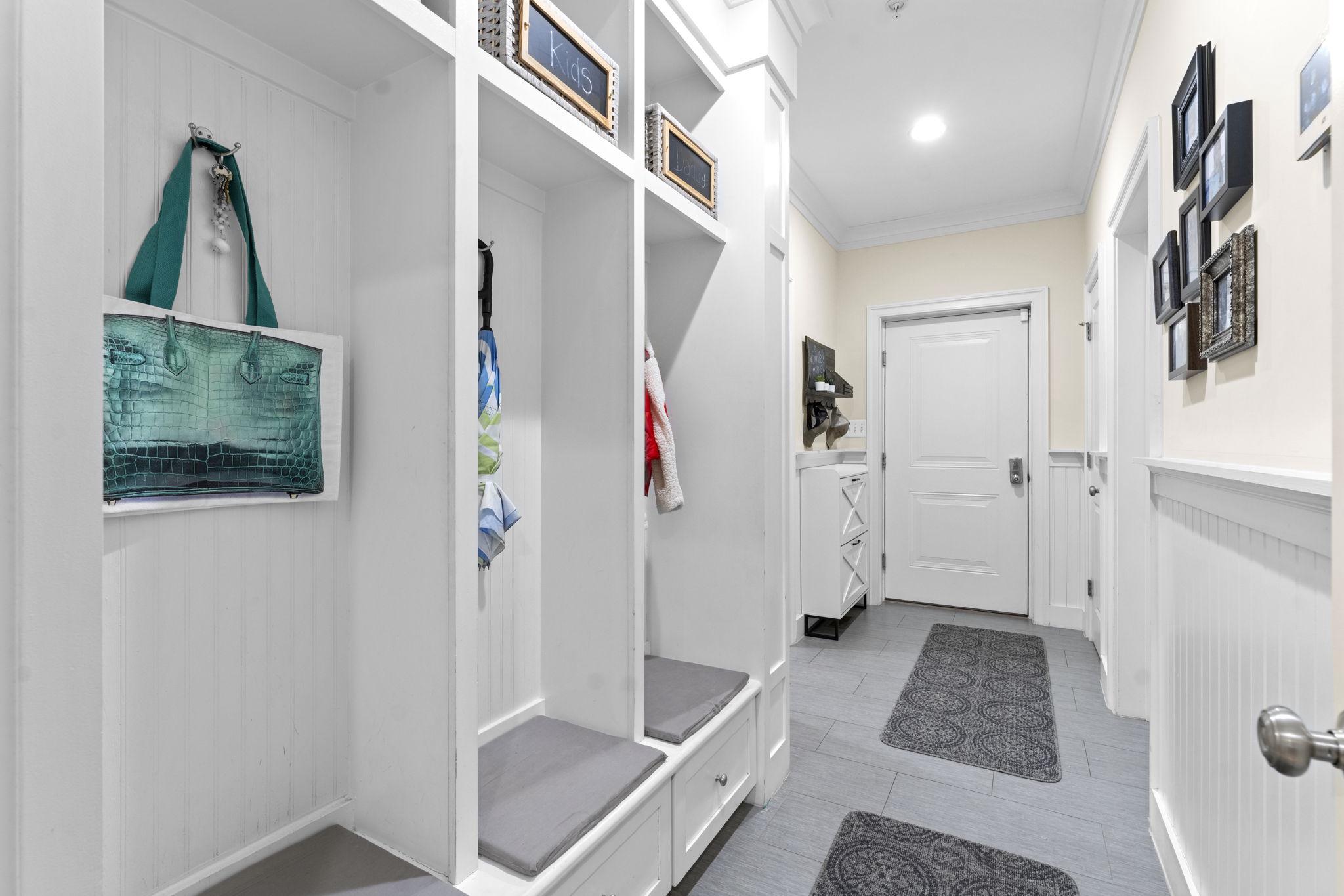 4700 Edgefield Road Bethesda, MD 20814 - Photo 10 of 30 Mud Room w/a Built-In Drop Zone