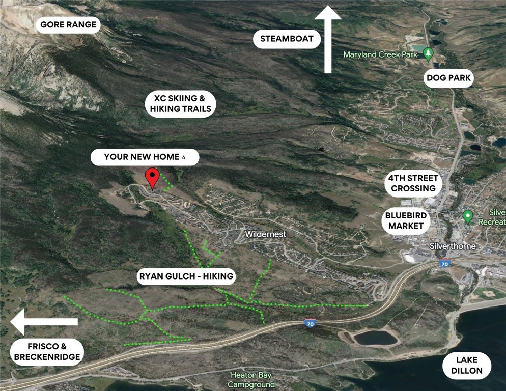 9825 Ryan Gulch Road, Unit B108 Silverthorne, CO 80498 - Photo 23 of 26 a sign that is on the wall