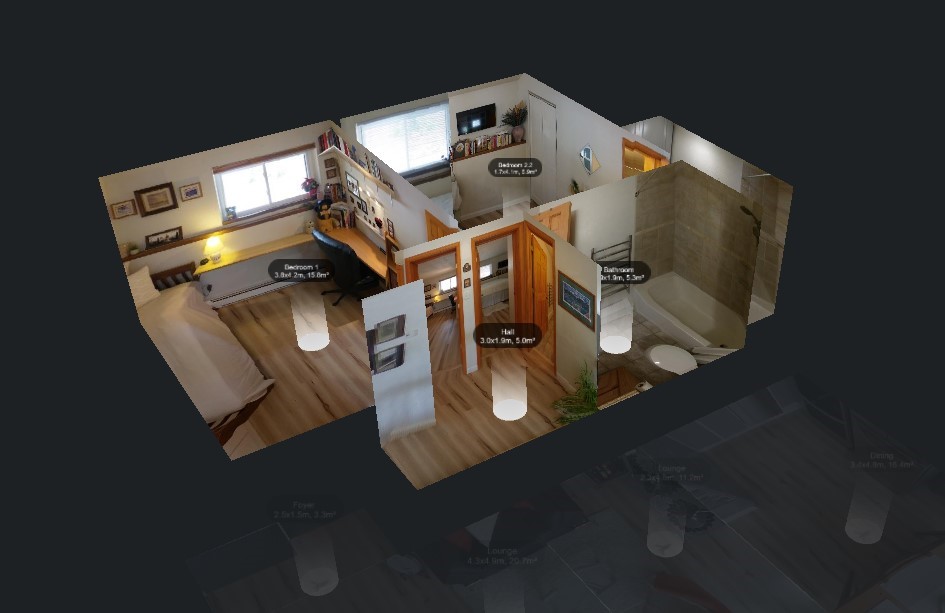 9825 Ryan Gulch Road, Unit B108 Silverthorne, CO 80498 - Photo 24 of 26 an aerial view of a fireplace and room in the background